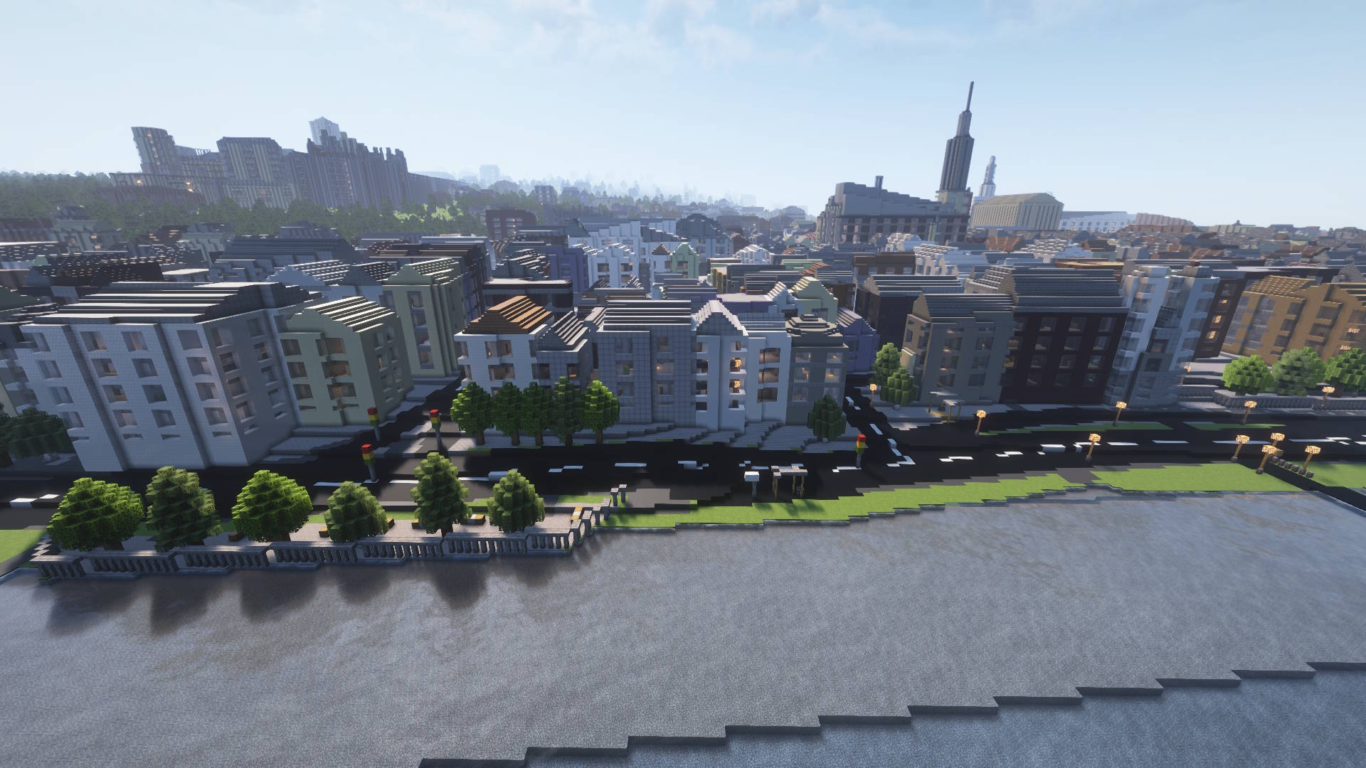 Heidelberg, Germany - Generated in Minecraft