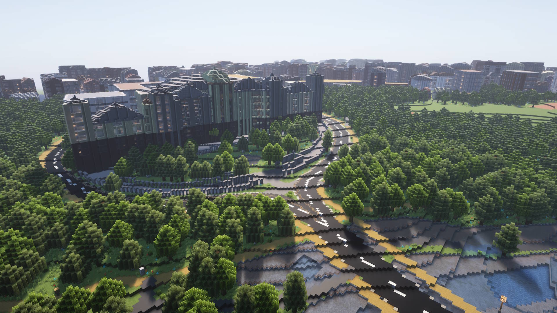 Munich, Germany - Generated in Minecraft