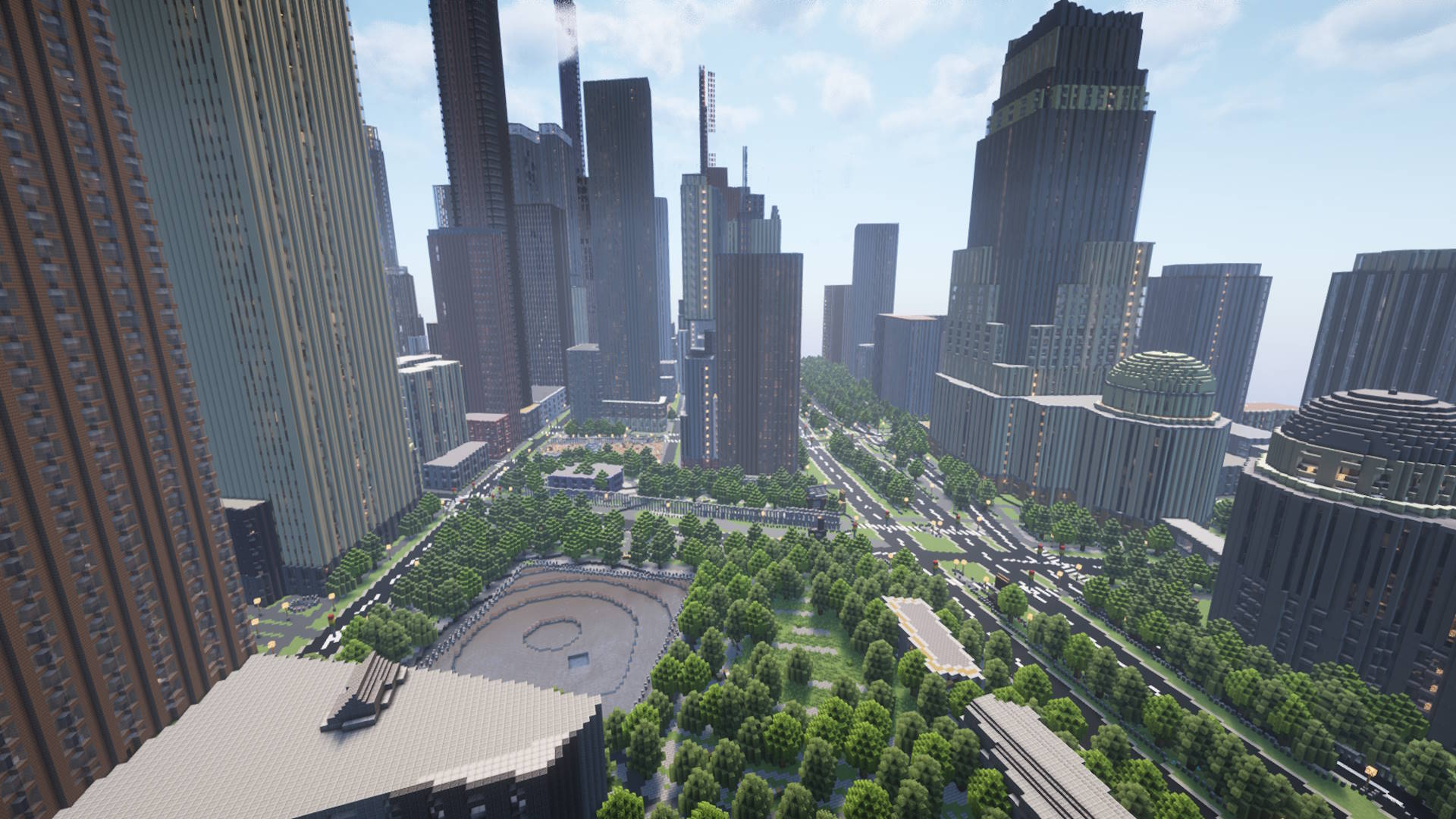 New York, USA - Generated in Minecraft